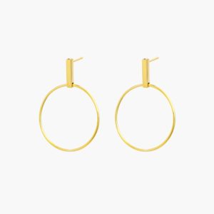 Pendientes Elodie Gold, Minué & Bisou