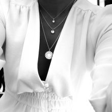 Collar Dalia Silver, Minué & Bisou