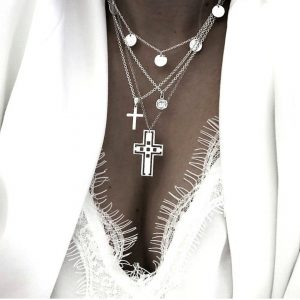 Collar Davina Silver, Minué & Bisou