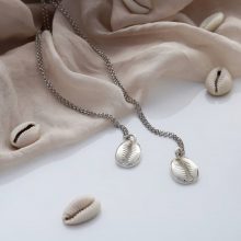 Collar Cowry Silver Collar Cowry Silver, Minué & Bisou