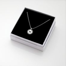 Collar Inicial Silver, Minué & Bisou