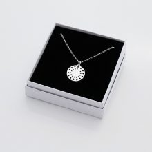 Collar Dalia Silver Collar Dalia Silver, Minué & Bisou