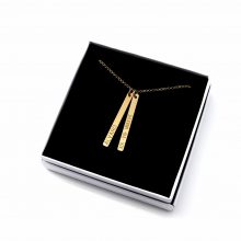 Collar Eternity Doble Gold/Silver, Collar Eternity Doble Gold/Silver, Minué & Bisou