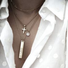 Collar Eternity Doble Gold/Silver, Collar Eternity Doble Gold/Silver, Minué & Bisou