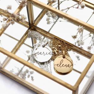 Collar Giogia Gold/Silver, Minué & Bisou