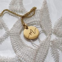 Collar Giogia "Inicial" Gold/Silver Collar Giogia "Inicial" Gold/Silver, Minué & Bisou