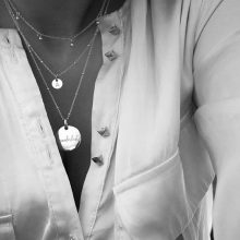 Collar Inicial "Mini" Gold/Silver Minué & Bisou