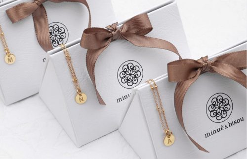 Collar Inicial "Mini" Gold/Silver Minué & Bisou