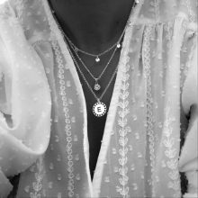 Collar Johari Gold/Silver Minué & Bisou