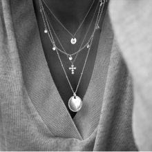 Collar Genève Gold/Silver, Collar Genève Gold/Silver, Minué & Bisou