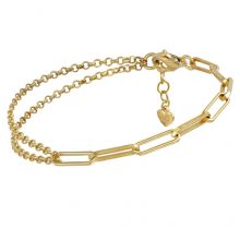 Pulsera Megan Gold/Silver Pulsera Megan Gold/Silver