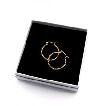 Pendientes Oprah Gold/Silver Minué & Bisou