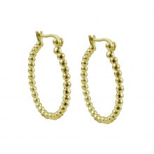 Pendientes Oprah Gold/Silver Minué & Bisou