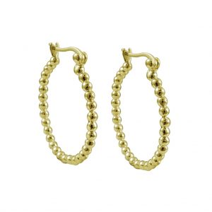 Pendientes Oprah Gold/Silver Minué & Bisou