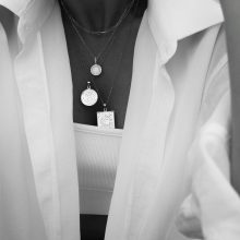 Collar Ebba Gold/Silver, Minué & Bisou tienda de joyería.