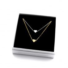 Collar Corazón "Mini" Gold/Silver Collar Corazón "Mini" Gold/Silver Minué & Bisou