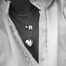 Collar Inicial "Gala" Gold/Silver, Minué & Bisou