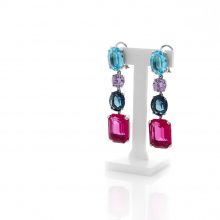 Pendientes Olivia Silver, Minué & Bisou tienda de joyería.