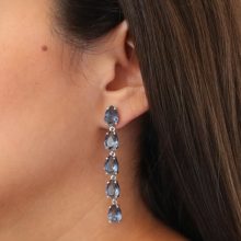 Pendientes Valentina Gold/Silver, Minué & Bisou tienda de joyería online.