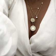 Collar Alisha Gold/Silver Minué & Bisou tienda de joyería online