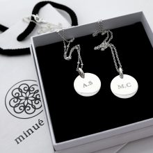 Collar Verona "Monogram" Gold/Silver, Minué & Bisou joyería personalizada