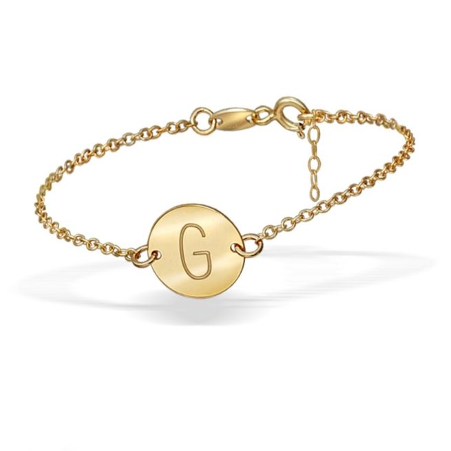 Pulsera Inicial "Gigi" Gold Pulsera Inicial "Gigi" Gold