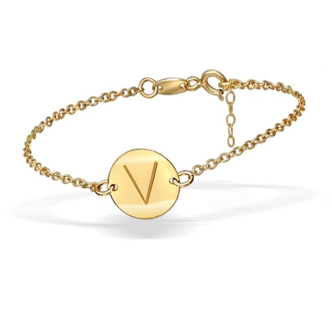Pulsera Inicial "Gigi" Gold Pulsera Inicial "Gigi" Gold