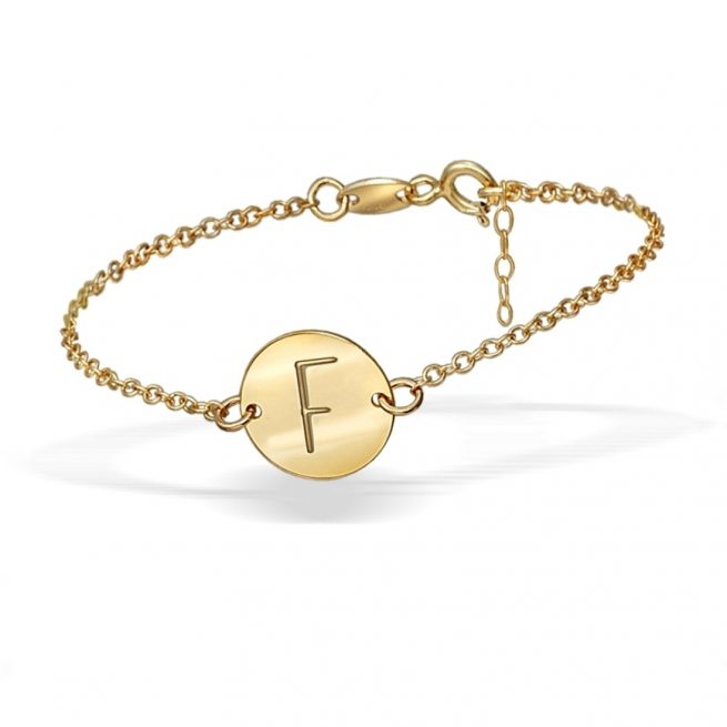 Pulsera Inicial "Gigi" Gold Pulsera Inicial "Gigi" Gold