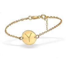 Pulsera Inicial "Gigi" Gold Pulsera Inicial "Gigi" Gold