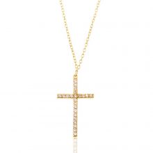 Collar Cruz Midi Gold/Silver