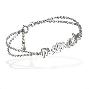 Pulsera Mamá Star Silver