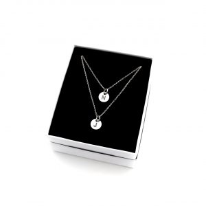 Collar Inicial "Mini" Gold/Silver (2 Alturas)