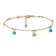 Tobillera Gold/Silver Minué & Bisou Tobillera Gold/Silver Minué & Bisou