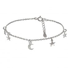 Tobillera Gold/Silver Minué & Bisou