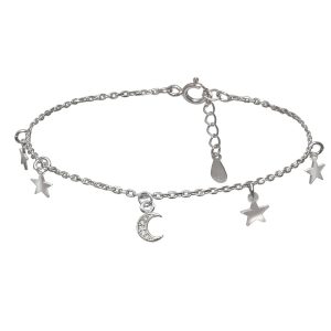 Tobillera Gold/Silver Minué & Bisou