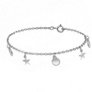 Tobillera Gold/Silver Minué & Bisou