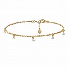 Tobillera Gold/Silver Minué & Bisou Tobillera Gold/Silver Minué & Bisou