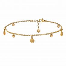 Tobillera Gold/Silver Minué & Bisou Tobillera Gold/Silver Minué & Bisou