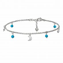 Tobillera Gold/Silver Minué & Bisou Tobillera Gold/Silver Minué & Bisou