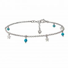 Tobillera Gold/Silver Minué & Bisou Tobillera Gold/Silver Minué & Bisou