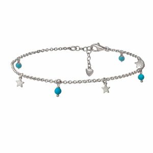 Tobillera Gold/Silver Minué & Bisou