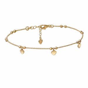 Tobillera Gold/Silver Minué & Bisou