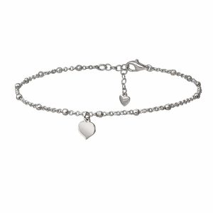 Tobillera Silver Minué & Bisou