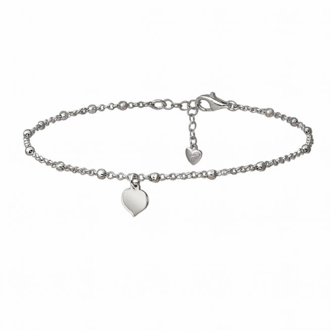 Tobillera Silver Minué & Bisou Tobillera Silver Minué & Bisou